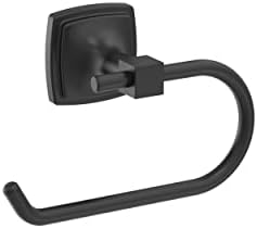 Badeværelsesudstyr | Bh36091Mb | Mat Sort Enkelt Post Toiletpapirholder | 7-1/16 Tommer (179 Mm) Længde Toiletpapirholder | Stature | Badeværelsespapirholder | Badeværelsesudstyr | Badeværelsestilbehør Badeværelsesudstyr Badeværelsesudstyr