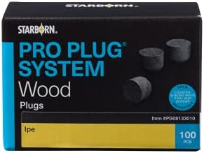 Hardware stik | Pro-Plug System – Til Ipe – 1 Stk Komponentpakke Propper Kun 5/16″ Diameter Hardware Hardware stik