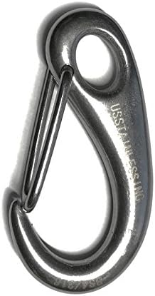 Snaps | Rustfrit Stål 316 Fjederlås Snap Hook Clip 2″ Marine Kvalitet Hummer Kløer Hardware Snaps