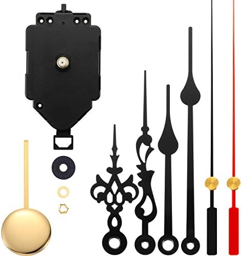 Urværk | Kvarts Pendulum Urværk Mekanisme DIY Reparation Dele Udskiftning Med 2 Sæt Hænder Og Pendul Til DIY Ur Reparation Hardware Urværk